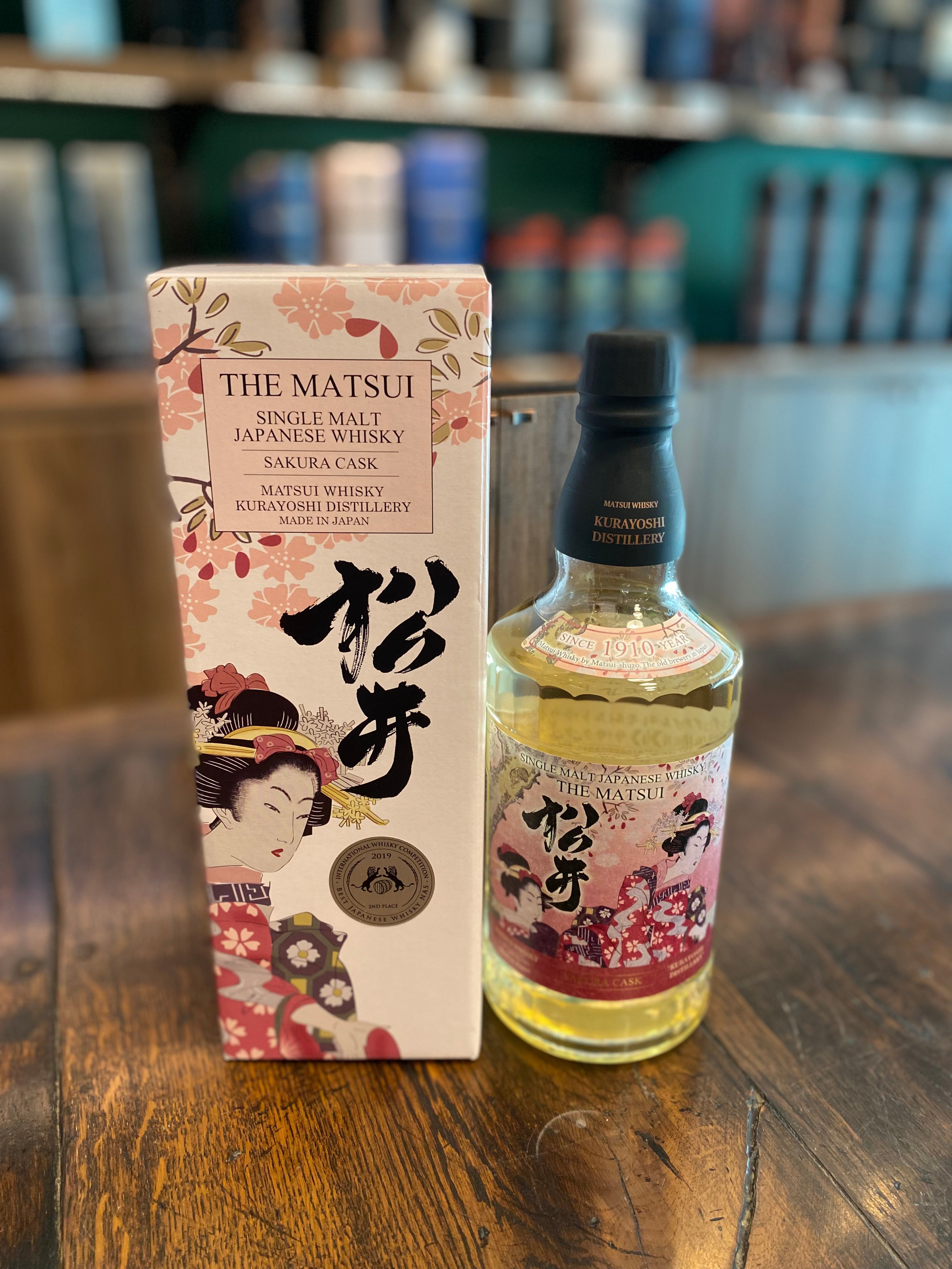 日本威士忌松井櫻花桶700ml,50% – The Peaty house