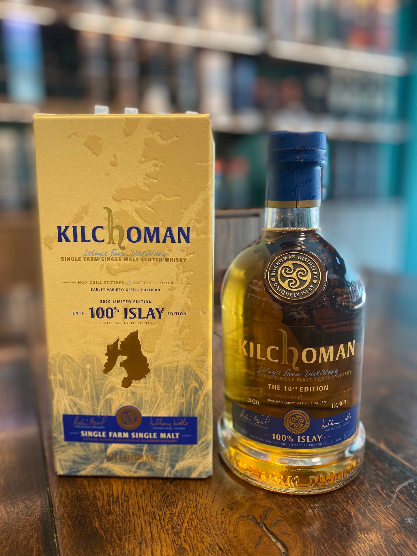 KILCHOMAN MACHIR BAY, Islay, 100% Islay Whisky 10th Anniversary, 2020 Limited Edition, 700ml,50%