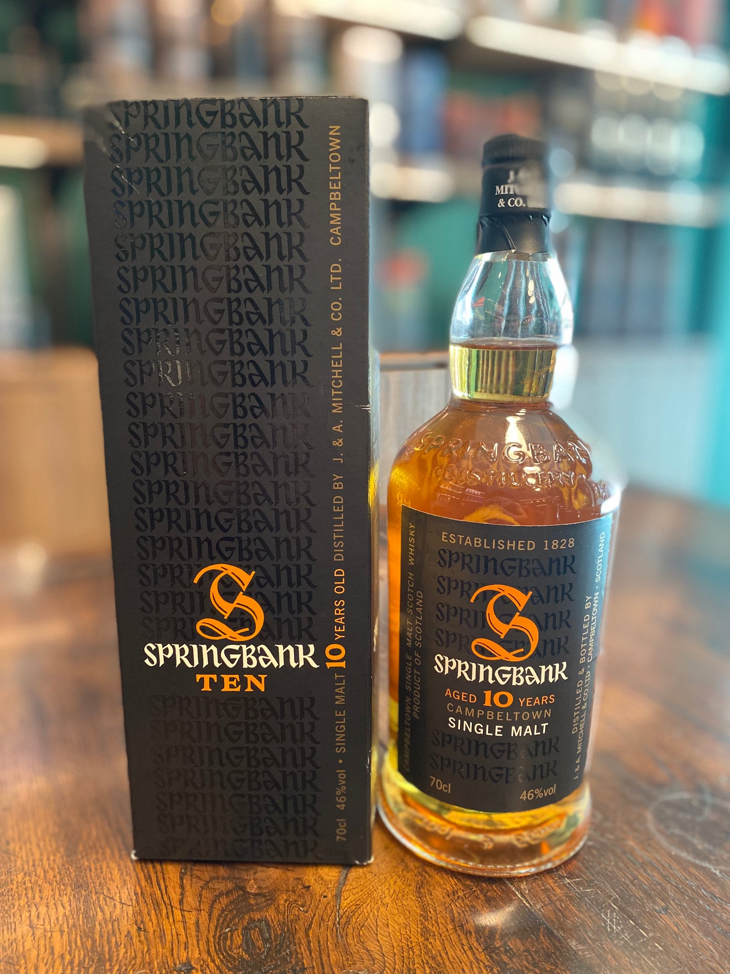 Springbank 10 Year Old Single Malt Scotch Whisky ,700ml ,46%
