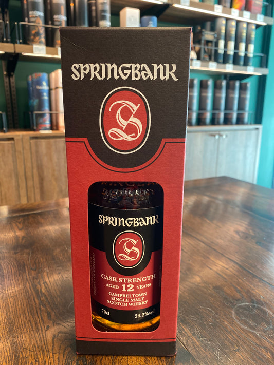 springbank 12 cask strength batch 20,700ml,54.2%(2017)