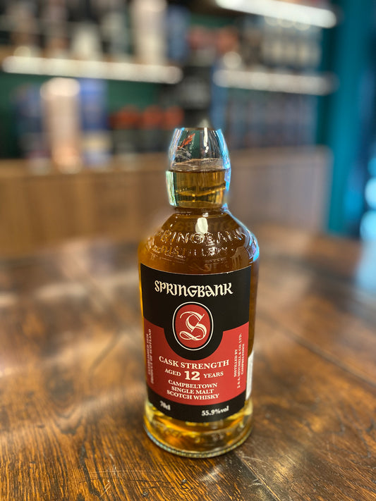 springbank 12 cask strength batch 20,700ml,55.9%(2021)