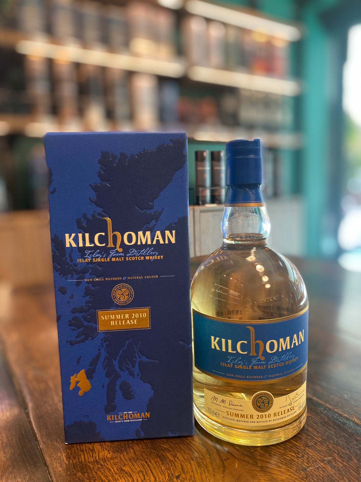 Kilchoman Islay Single Malt Whisky ‘‘Summer 2010 Release’’700ml,46%