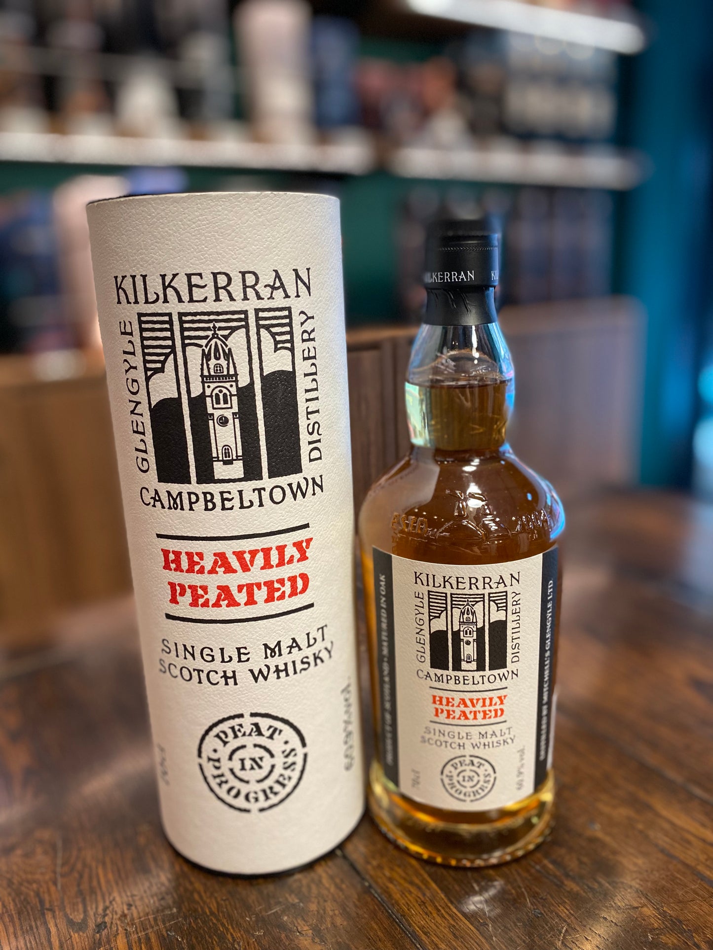kilkerran heavily peated single malt scotch whisky ,700ml,60.9%
