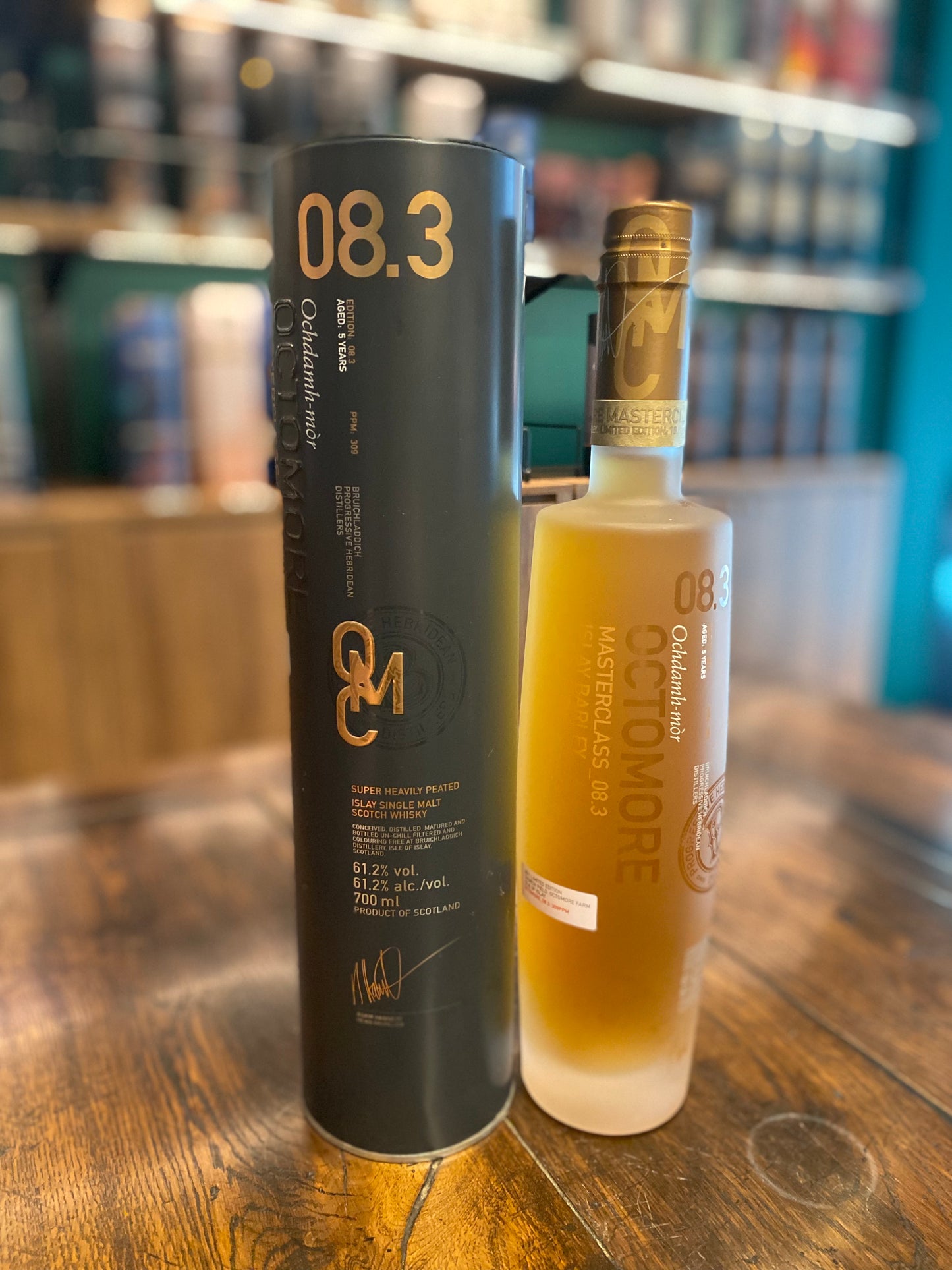 BRUICHLADDICH Octomore8.3. Islay Barley Single Malt Whisky, 700ml,61.2%