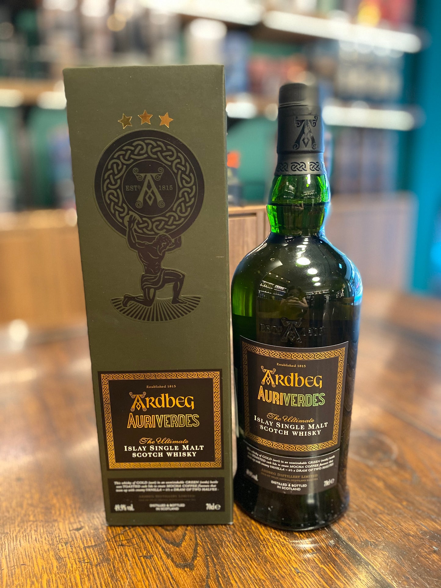 Ardbeg Auriverdes Islay Single Malt Scotch Whisky Cask Strength, 700ML , 49.9%