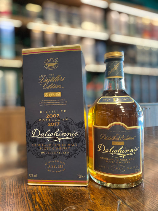 Dalwhinnie 2002 Distillers Edition Bot.2017 Speyside Single Malt Scotch Whisky Distillery Bottling ,700ml , 43%