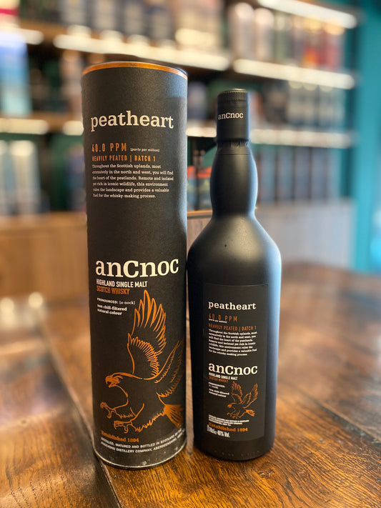 AnCnoc, "Peatheart" Single Malt Whisky,700ml,46%