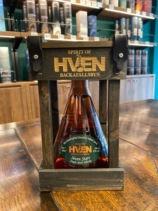 Hven  Seven Stars No.7  Single Malt Whisky Distillery Bottling 500ml , 45%